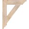 Ekena Millwork Traditional Traditional Smooth Bracket, Douglas Fir, 3 1/2"W x 20"D x 24"H BKT04X20X24TRA01SDF - alternate 3